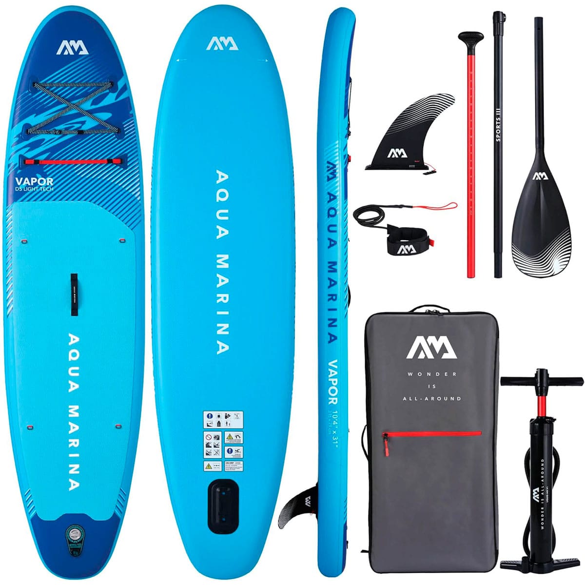 Aqua Marina VAPOR 10'4" | perfetto per iniziare | BT-26VAP